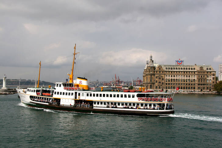 Passenger ferry in Istanbul