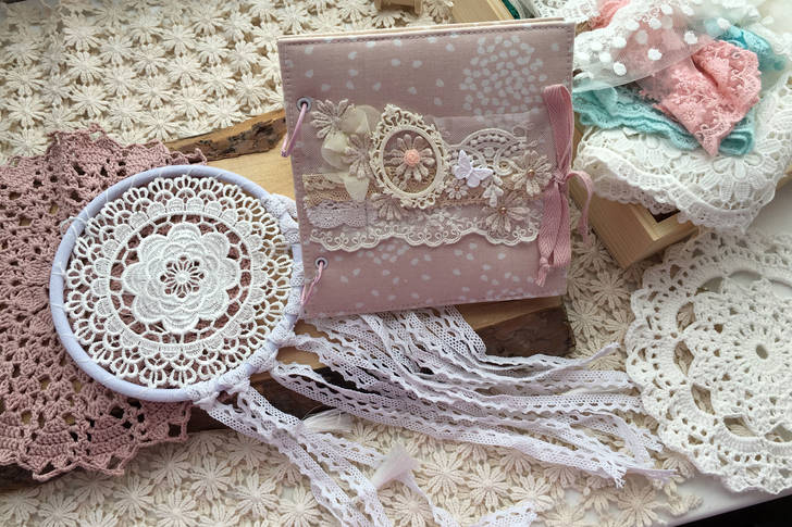 Fabric and lace accessories