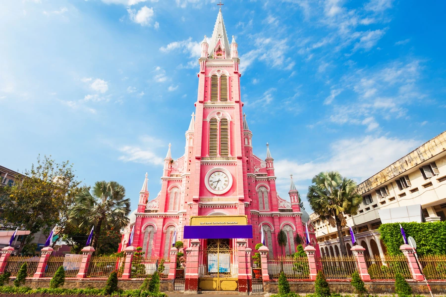 Tan Dinh-kyrkan, Ho Chi Minh-staden
