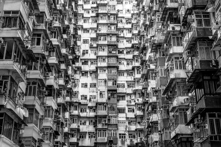 Monster Building in Hong Kong