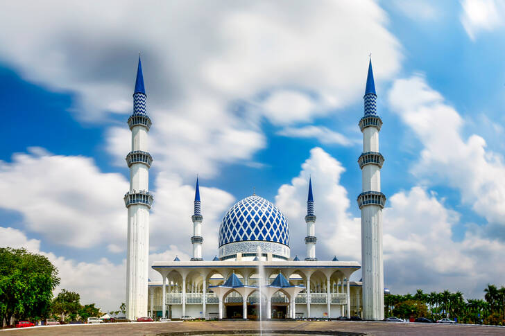 Salahuddin Abdul Aziz szultán mecset Shah Alamban
