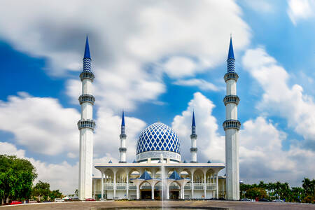 Sultan Salahuddin Abdul Aziz-moskee in Shah Alam