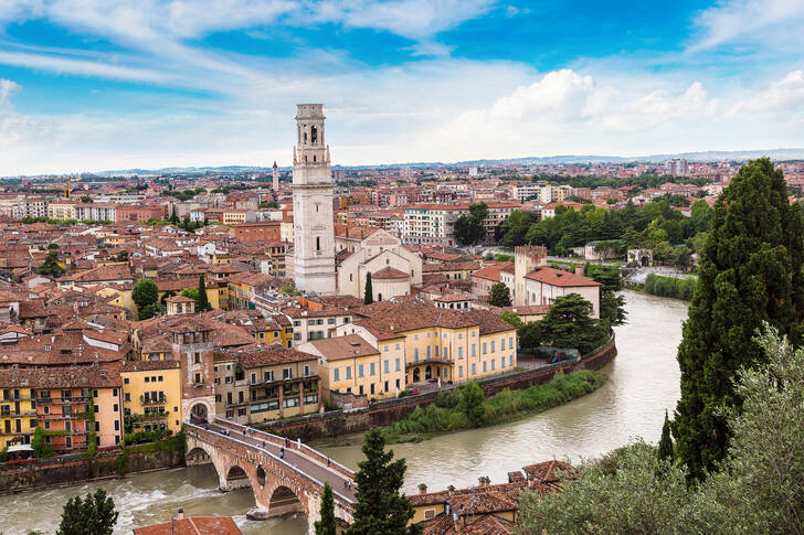 Vista su Verona