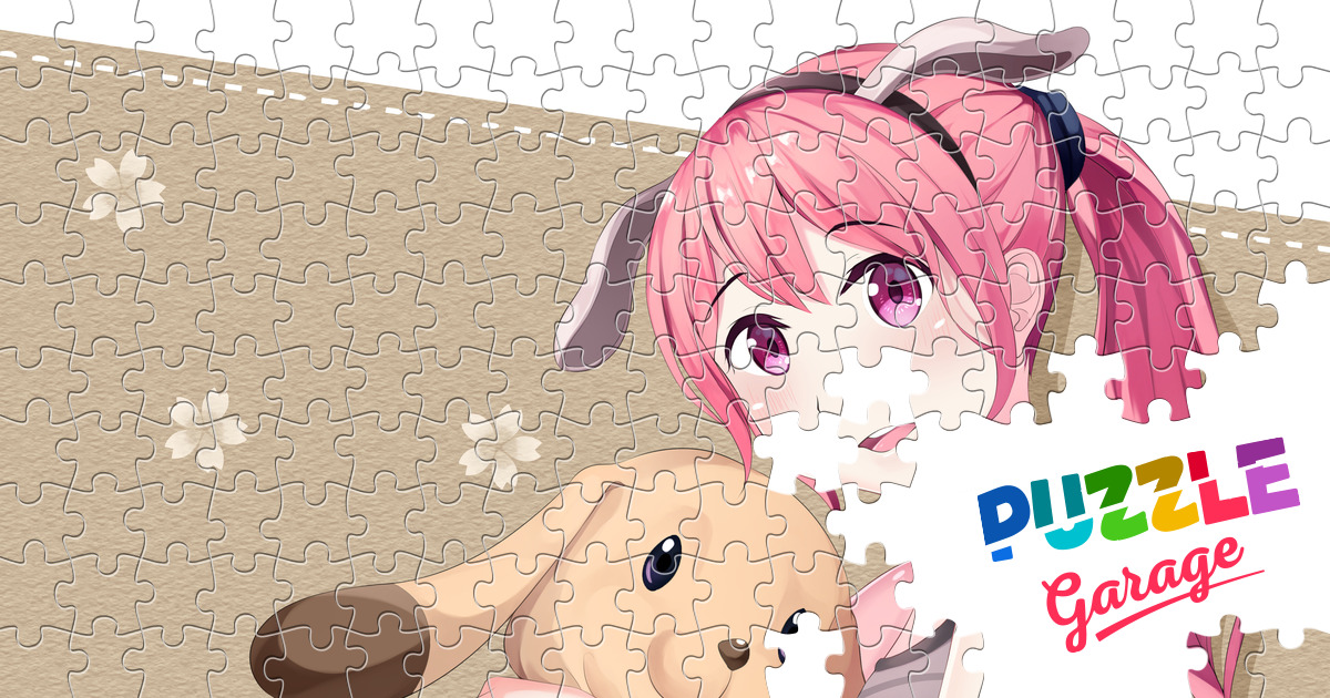 anime girl pixel art templates