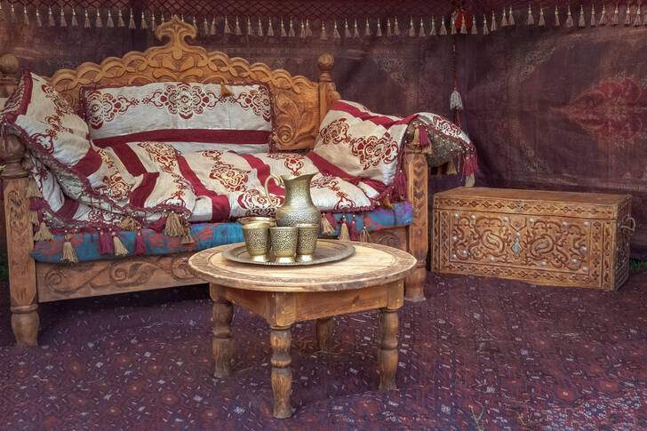 Interior Asia tradisional