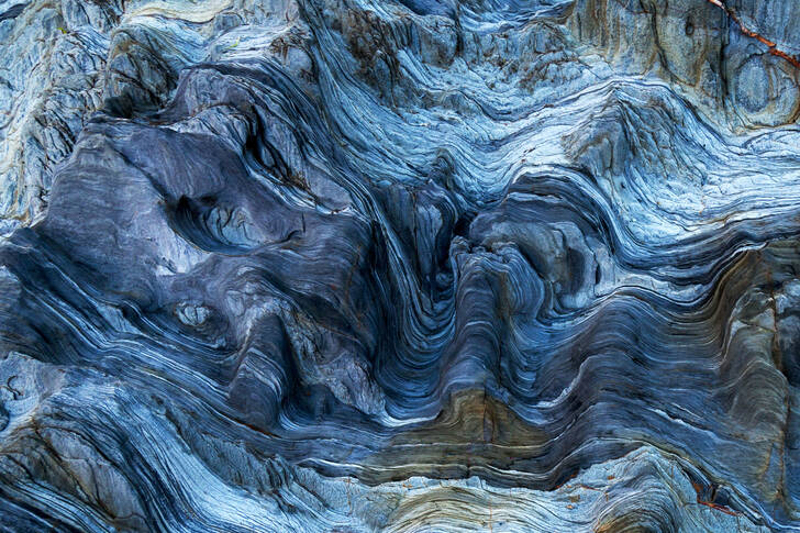 Macro photo of a rock