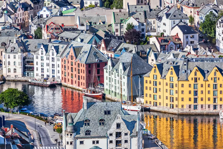 Alesund arhitektura