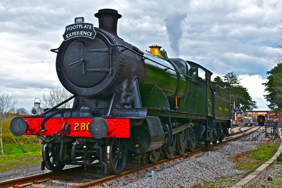 Goederentreinlocomotief