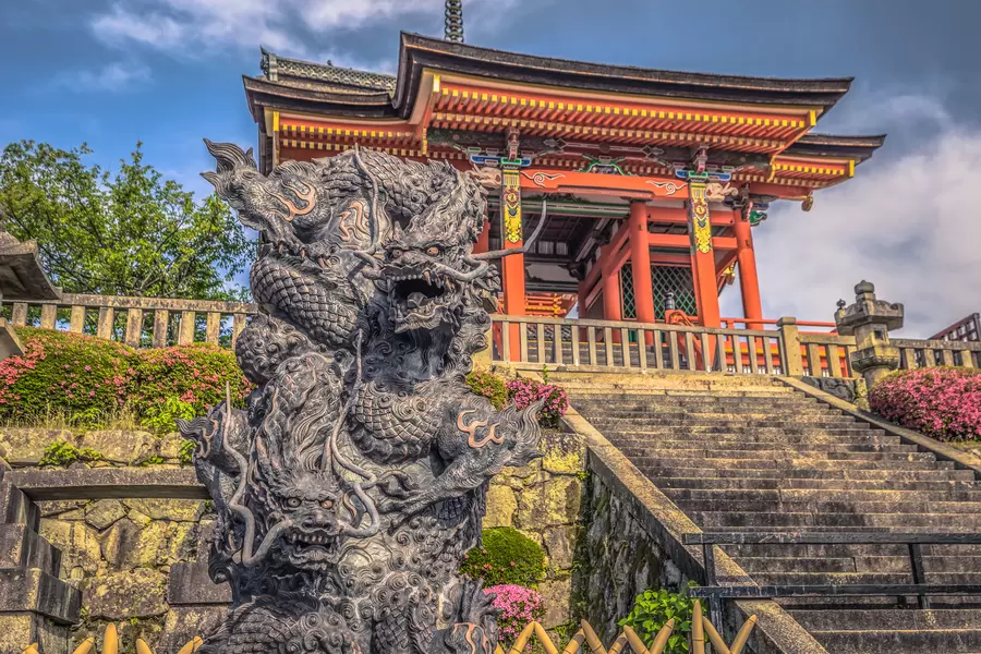 Kiyomizu-dera-Schrein in Kyoto
