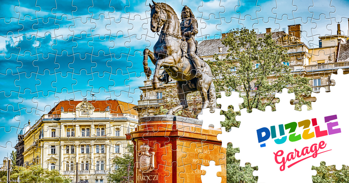 Monument to Rákóczi in Budapest Jigsaw Puzzle (Countries, Hungary ...