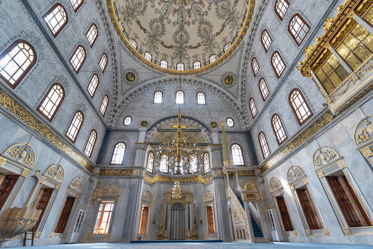 Interior of the Nusretiye mosque