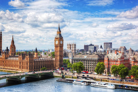 Big Ben and the British Parliament