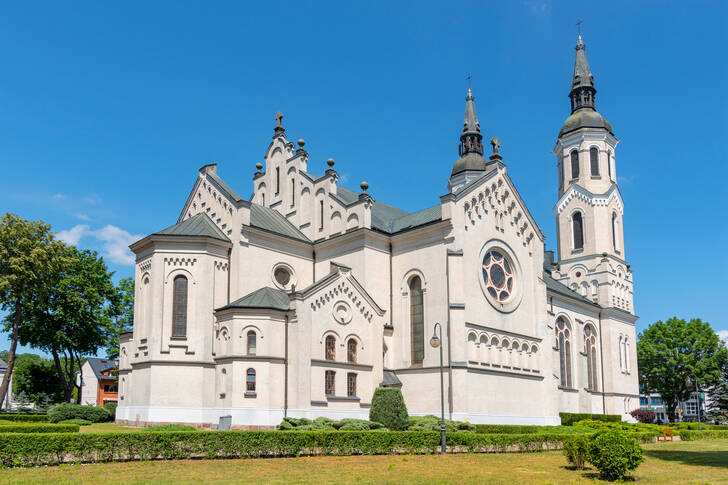 Basilica of the Sacred Heart of Jesus i Augustów