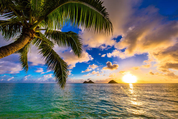 Ανατολή του ηλίου στη Χαβάη