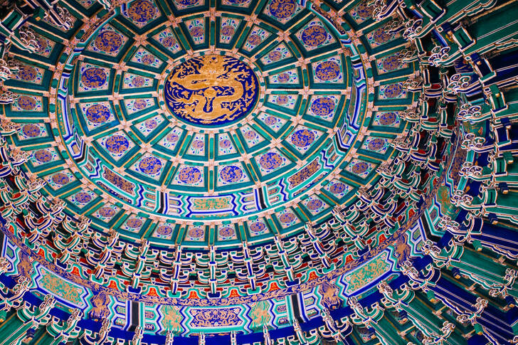 Ceiling in the Temple of Heaven