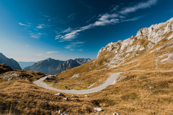 Julian Alps in Slovenia