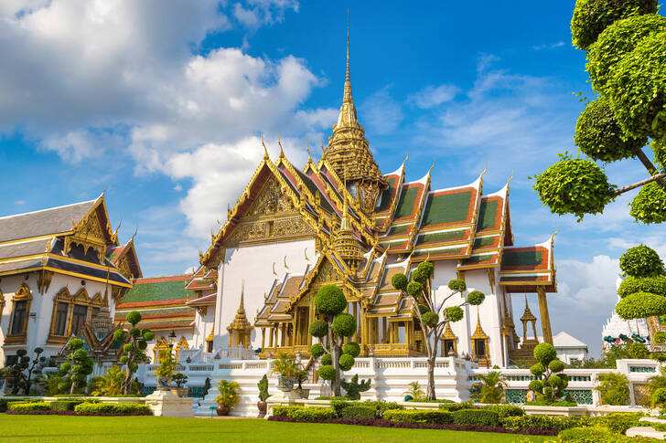 Vista do Wat Phra Kaew