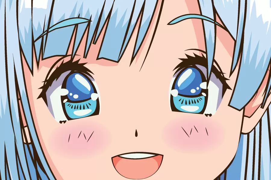 Anime-jentefjes