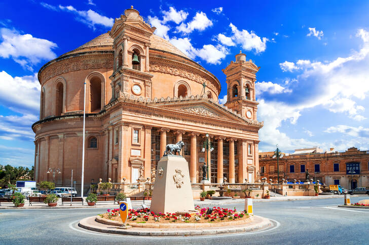 Katolsk kirke i Mosta, Malta