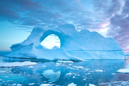 Icebergs du Groenland