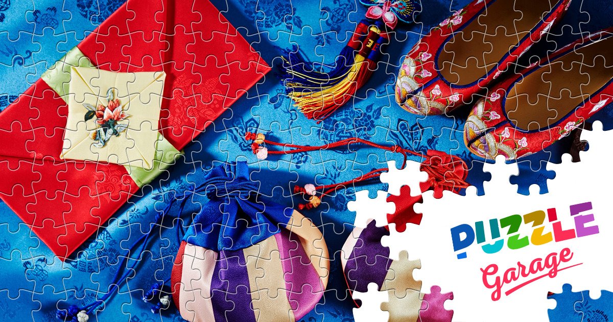 Traditional Korean Accessories Jigsaw Puzzle (Countries, South Korea ...