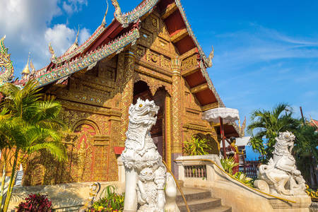 Budhistický chrám v Chiang Mai
