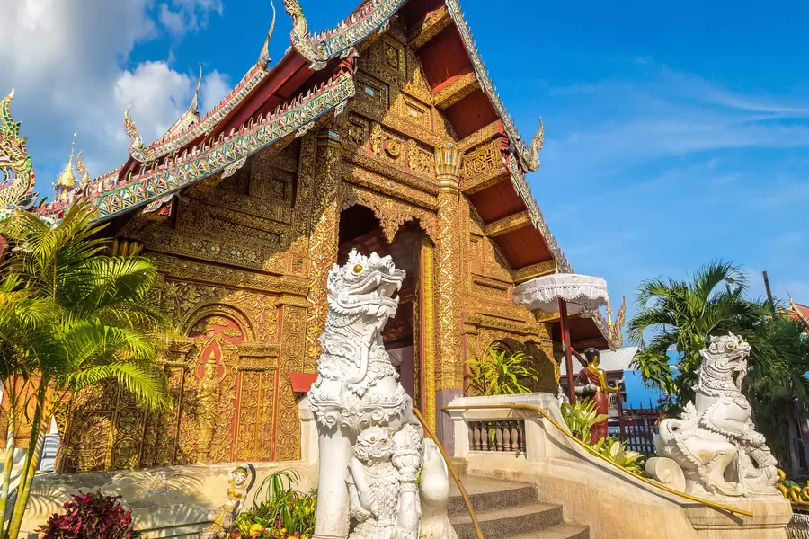 Kuil Buddha di Chiang Mai