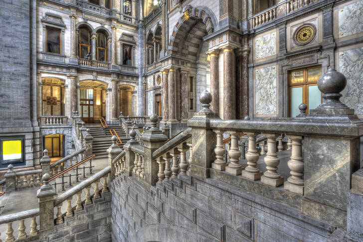 Trappen in het Palacio da Bolsa