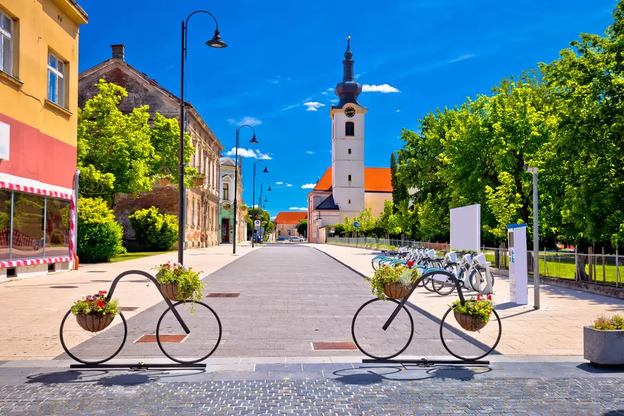 Rue de la ville de Koprivnitsa