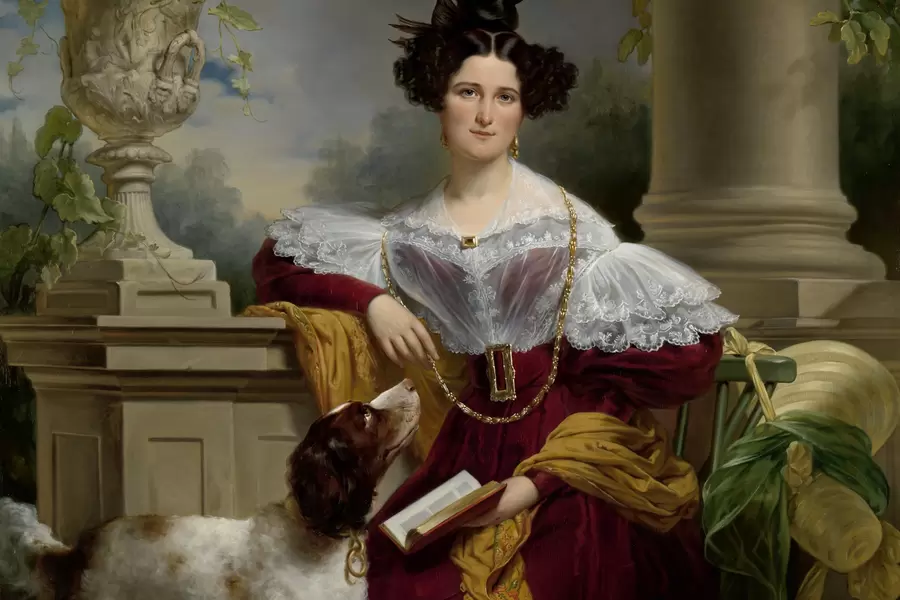 Jan Adam Kruseman: „Portret”