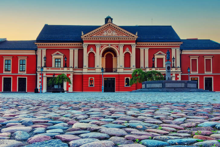 Drama theater in the city of Klaipeda