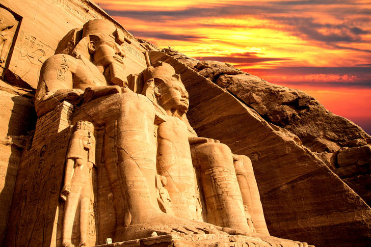 Skulpture Hrama Ramzesa u Abu Simbelu