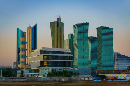 Skyscrapers of Astana