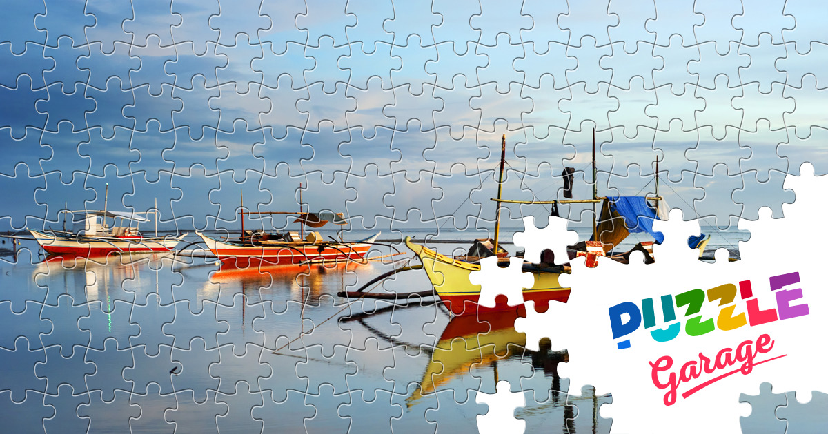 Philippine boats Jigsaw Puzzle (Countries, Philippines) Puzzle Garage