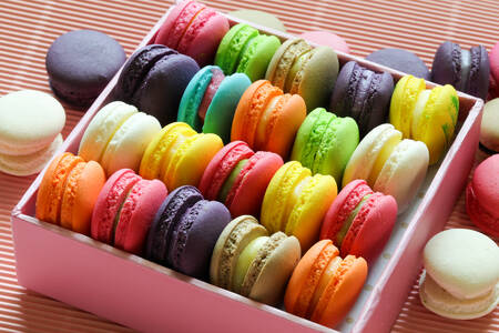 Macaroons in a box