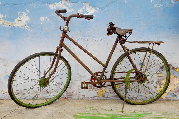 Старый велосипед