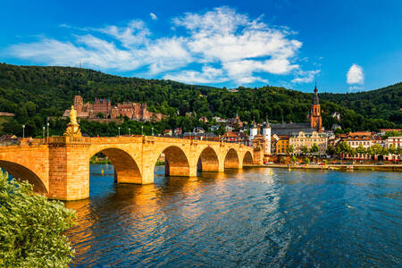 Podul Vechi, Heidelberg