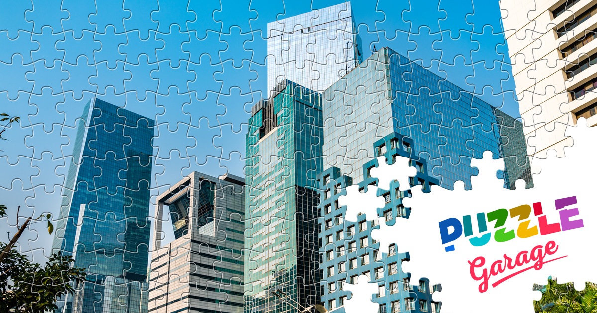 Business district of Jakarta Jigsaw Puzzle (Countries, Indonesia