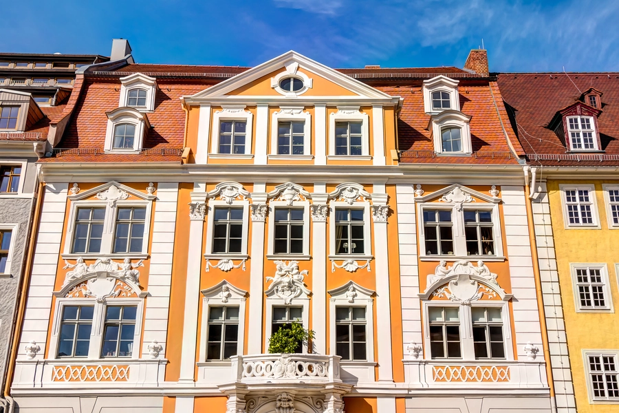 Oude huizen in Görlitz