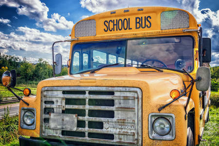Αμερικανικό σχολικό λεωφορείο