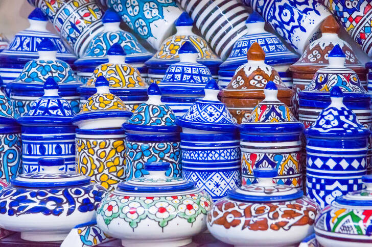 Traditional ceramic tableware