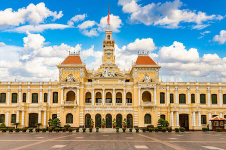 Ho Chi Minh Cityn kaupungintalo, Vietnam