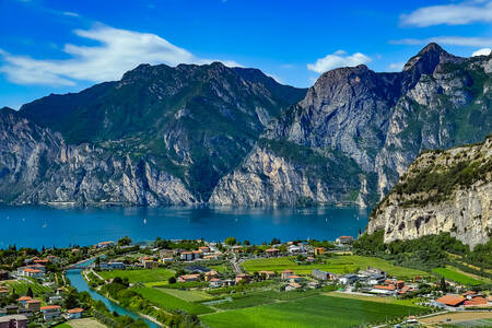 Danau Garda, Italia