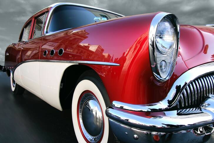 Americké retro auto