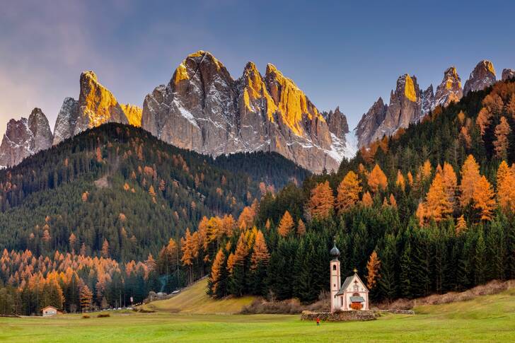 The Church of San Giovanni in the Trentino-Alto Adige region