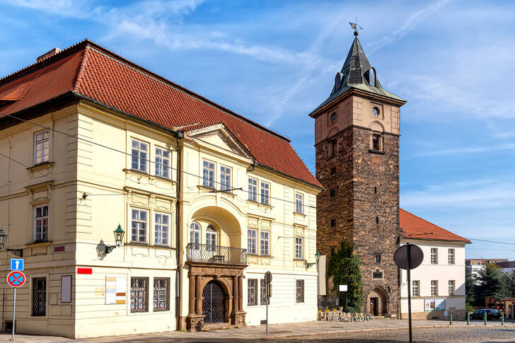 Det Sorte Tårn i Plzeň