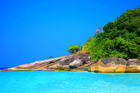 Een van de Similan-eilanden