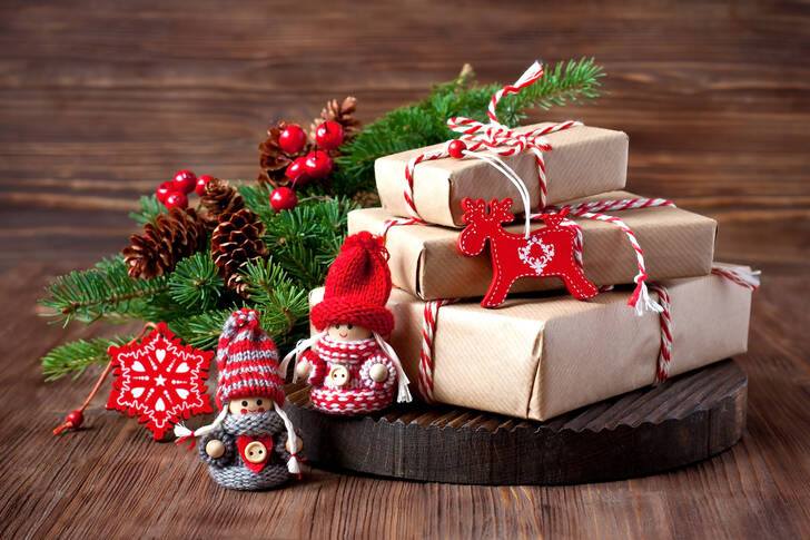 Christmas gifts and toys