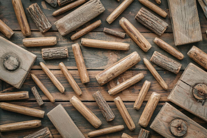 Holz-Bastelset