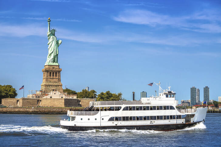 The Statue of Liberty in New York